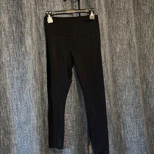 Velocity Black High-Waist Leggings